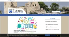 Desktop Screenshot of peyruis.fr